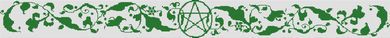 Pentacle Table Runner PDF