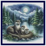 Otter Family