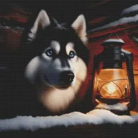 Husky by Night