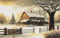 Winter Farmhouse