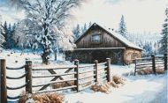 Winter Barn