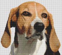 Foxhound Cross Stitch Chart 